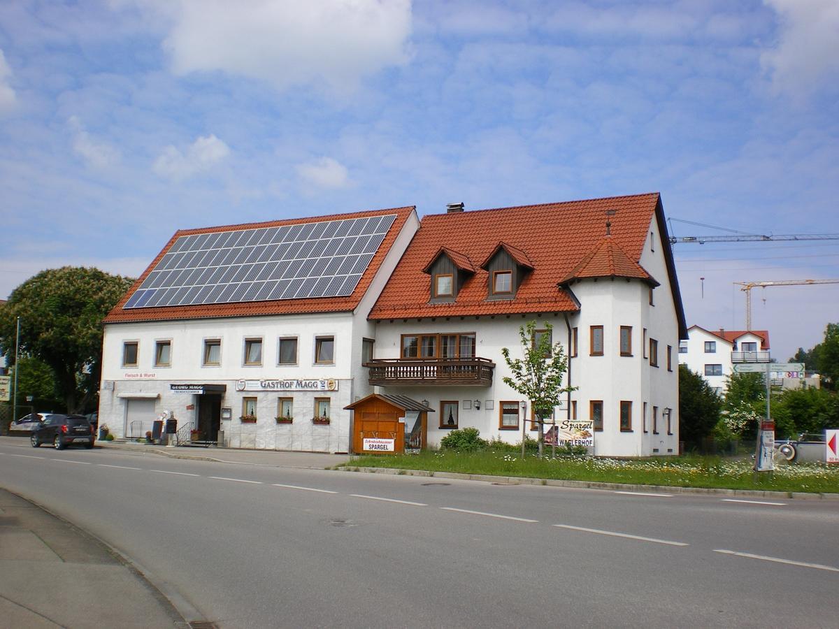 Отель Gasthof Magg Biberbach  Экстерьер фото